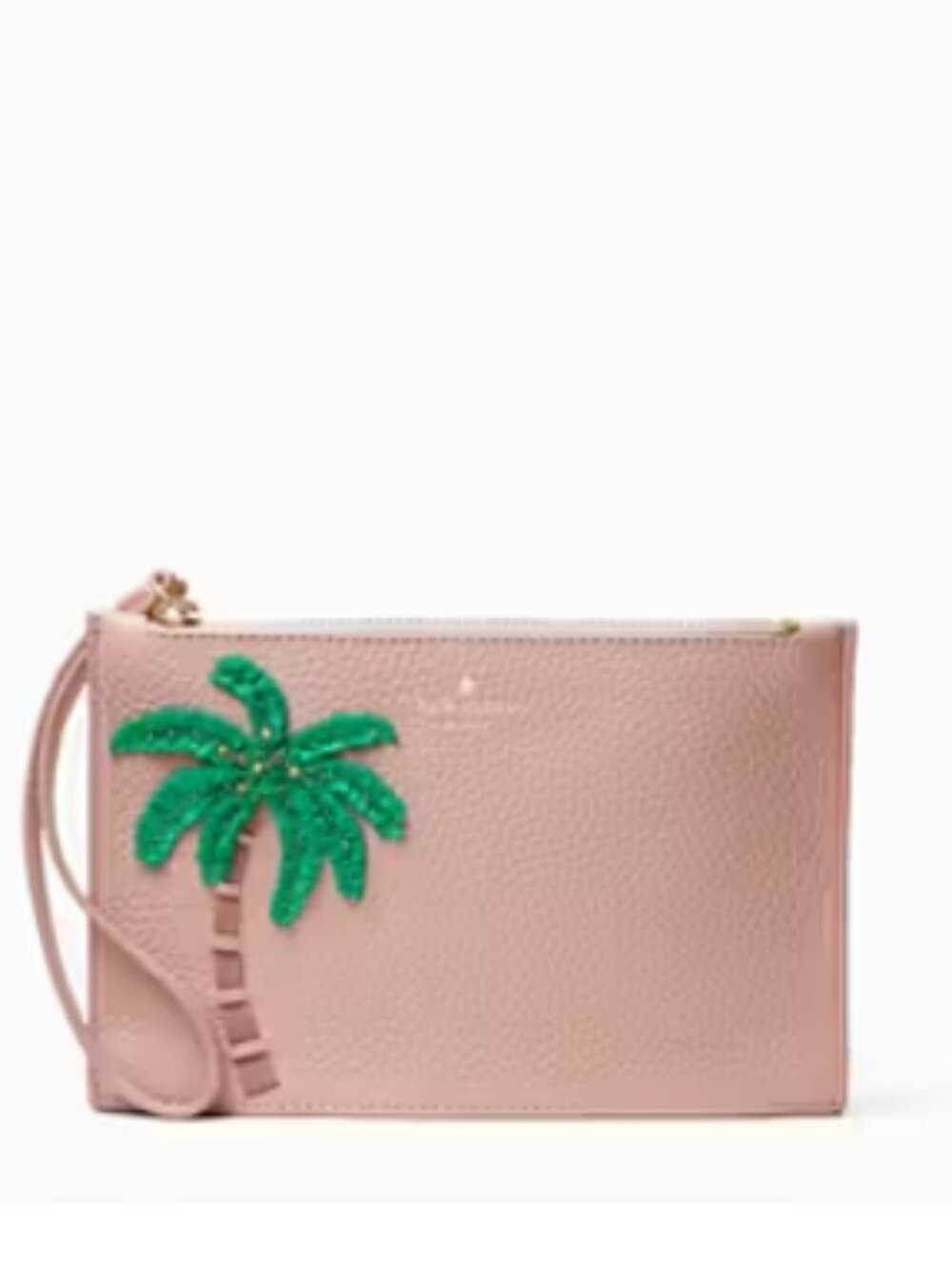 Kate Spade Embellished Palm Tree Wristlet